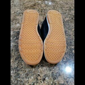 Nike Mogan Jr Kids Athletic Comfort Skater Shoes 312279 Black Suede Y2K 2007 4.5